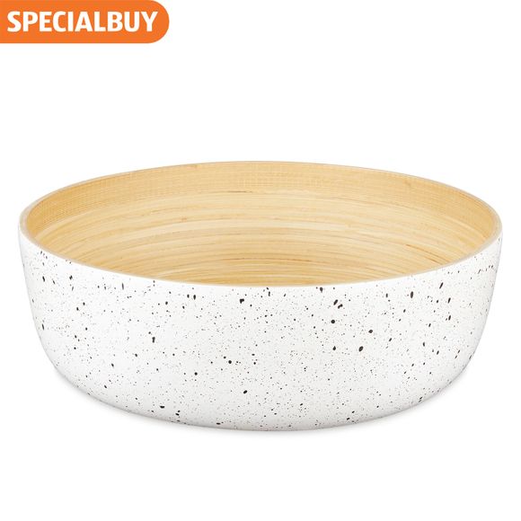 Kirkton House Bamboo Bowl - Speckle